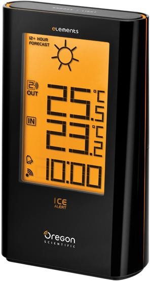 Oregon Scientific EW91 Wireless Indoor/Outdoor Thermometer with Ice Alert