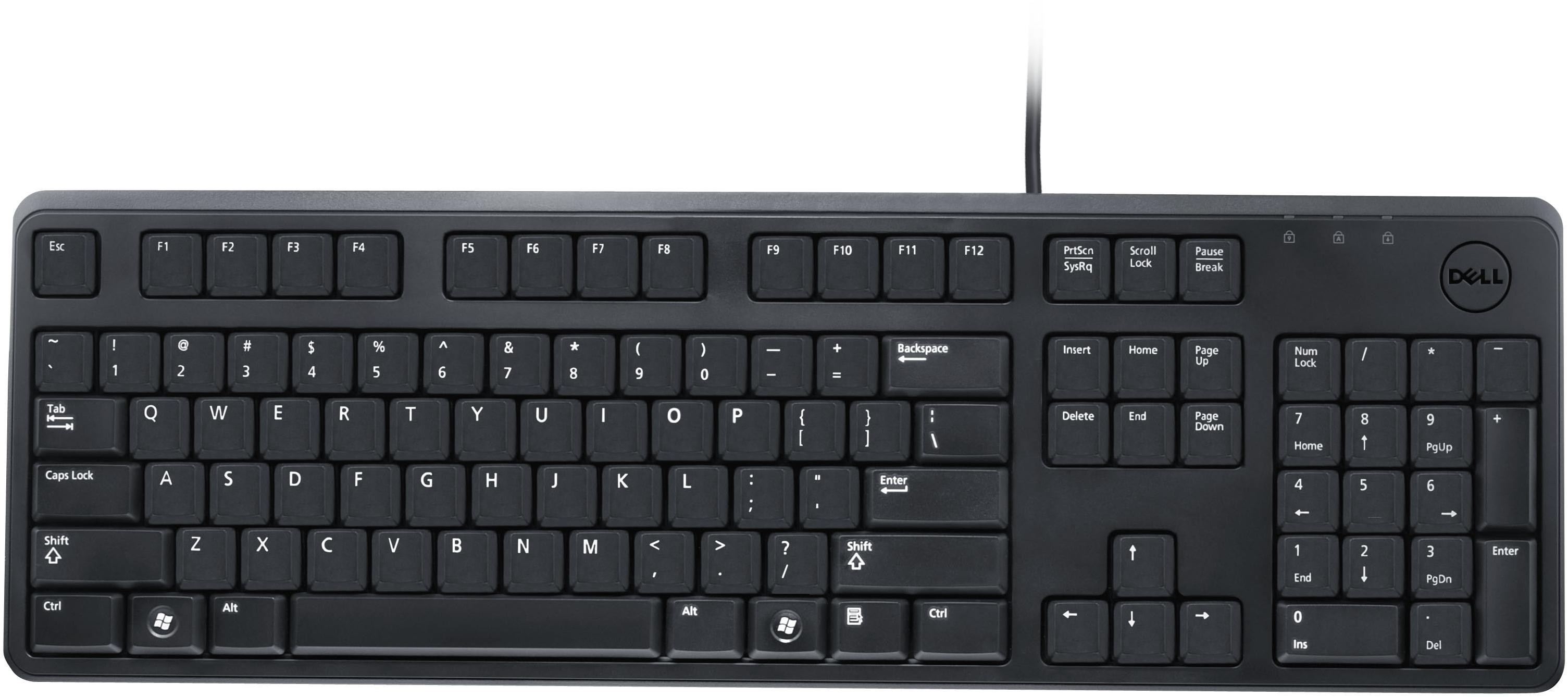 Dell Kb212 B Usb 104 Quiet Key Keyboard Za