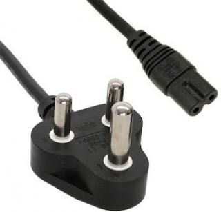 8120-6317 Male SA 3-Pin Plug To Male Figure 8 Cable 