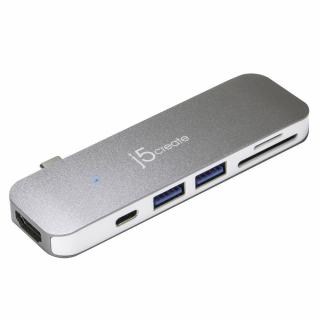 JCD386 USB-C  7-in-1 UltraDrive Mini Dock 
