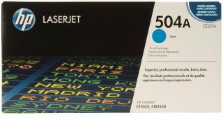 504A Cyan LaserJet Toner Cartridge (CE251A) 