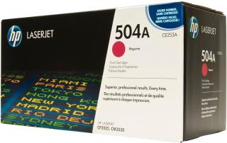 504A Magenta LaserJet Toner Cartridge (CE253A) 