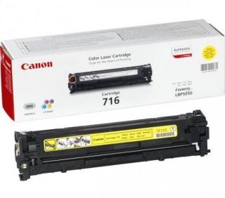 716 Laser Toner Cartridge - Yellow 