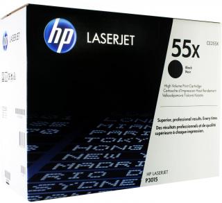 55X High Yield Black LaserJet Toner Cartridge (CE255X) 