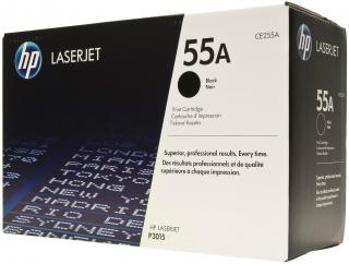 55A Black LaserJet Toner Cartridge (CE255A) 