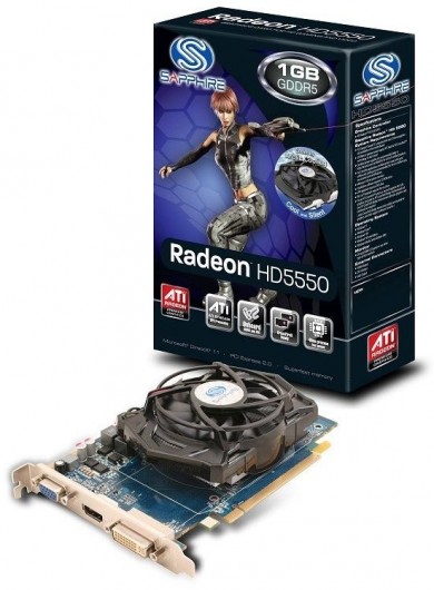 Sapphire ATI Radeon HD 5550 Graphics Card | nivo.co.za