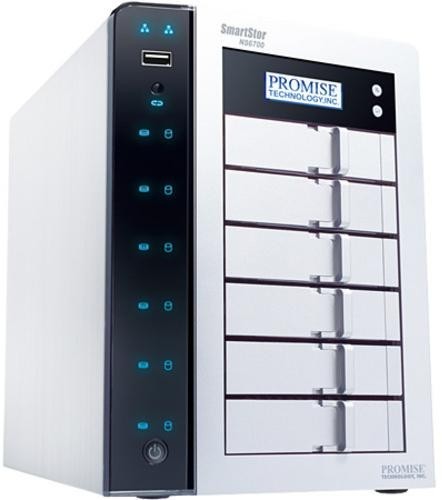 Promise SmartStor NSx700 Series NS6700 Network Attached Storage
