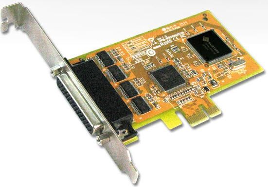 Sunix 4-Port Serial PCI Express x1 Card | nivo.co.za