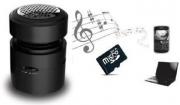 Nanobeat Bluetooth Omni-directional Resonating Speaker - Black