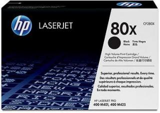 80X Black LaserJet Toner Cartridge (CF280X) 