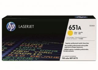 651A Yellow LaserJet Toner Cartridge (CE342A) 