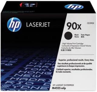 90X High Yield Black LaserJet Toner Cartridge (CE390X) 