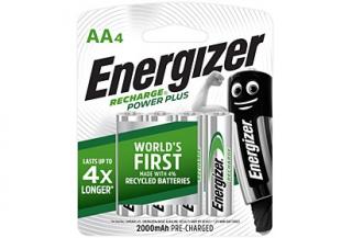 Rechargeable NiMH NH15 AA Batteries - 4 Pack 