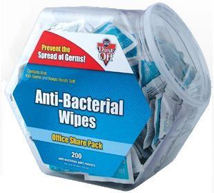 Anti-Bacterial Hand Wipes - 200 Pack 