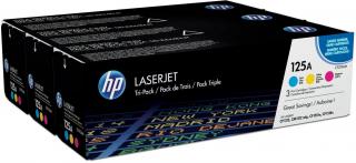 125A 3-pack Cyan/Magenta/Yellow LaserJet Toner Cartridges (CF373AM) 