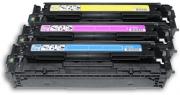 125A 3-pack Cyan/Magenta/Yellow LaserJet Toner Cartridges (CF373AM)