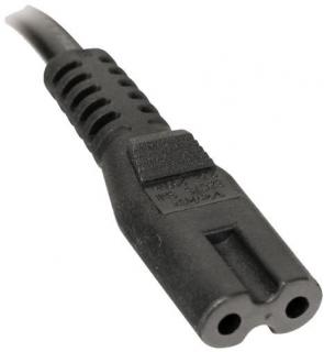 Male SA 3-Pin Plug To Female Figure 8 Cable - 1.8m 