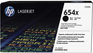 654X High Yield Black LaserJet Toner Cartridge (CF330X) 