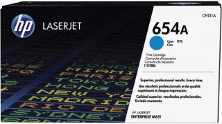 654A Cyan LaserJet Toner Cartridge (CF331A) 