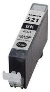 CLI-521BK Black Ink Blister Pack Cartridge 