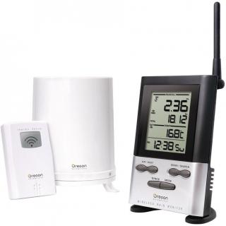 RGR126N Wireless Rain Gauge Weather Station with Thermometer 