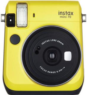 Instax Mini 70 Instant Film Camera - Canary Yellow 