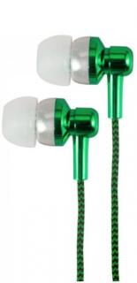 EB250 Stereo In-Ear Electro Painted Earphone With In-wire Mic - Green 