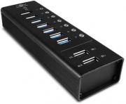 7 port USB 3.0 Aluminum Smart Charging Hub