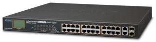 FGSW-2622VHP 24-Port PoE Unmanaged Gigabit Ethernet Switch with 2 SFP slots 