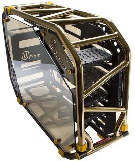 D-Frame 2.0 Windowed Full Tower Chassis - Black & Gold 