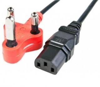 Male 3 pin Dedicated Plug To Female Kettle Plug Power Cable - 1.8m 