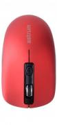 MW270 3B Rechargeable 2.4Ghz Wireless Mouse - Red & Black