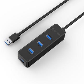 W5PH4-U3-V1 4-Port USB3.0 Bus-Powered Hub - Black 