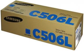 CLT-C506L High Yield Laser Toner Cartridge - Cyan (SU040A) 