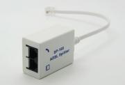 SP-168 Dual Port ADSL Splitter Phone Splitter with Network Cable