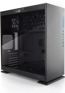 303 Tempered Glass Mid Tower Chassis - Black 