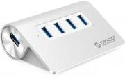 M3H4-V1 Aluminum Alloy 4 Port USB 3.0 Hub