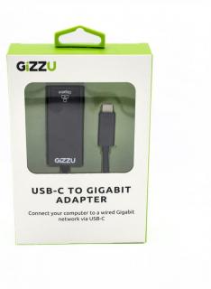 USB-C to Gigabit Network Adapter - Black 