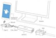 JUA161C Android USB to VGA Display Adapter