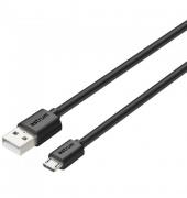 UD200 USB to Micro USB 1.2m Charge & Sync Cable - Black