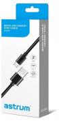 UD200 USB to Micro USB 1.2m Charge & Sync Cable - Black