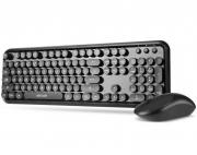 KW300 Wireless Keyboard & Mouse Set - Black