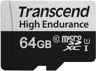 350V High Endurance 64GB MicroSDXC U1 Memory Card 