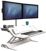 Lotus DX Sit-Stand Workstation – White