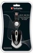 Go Mini Optical Travel Mouse - Black