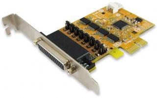 4-port RS-232 High Speed PCI Express Board with Power Output 
