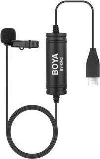 BY-DM2 USB Type-C Omni-directional Lavalier Microphone for Android Devices 