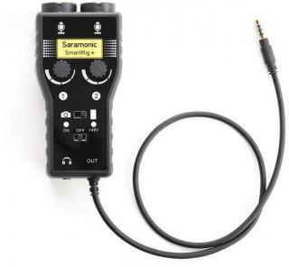 SmartRig+ 2-Channel XLR/3.5mm Microphone Audio Mixer 