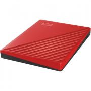 My Passport 2TB USB 3.2 Gen 1 Portable External Hard Drive - Red