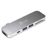 JCD386 USB-C  7-in-1 UltraDrive Mini Dock